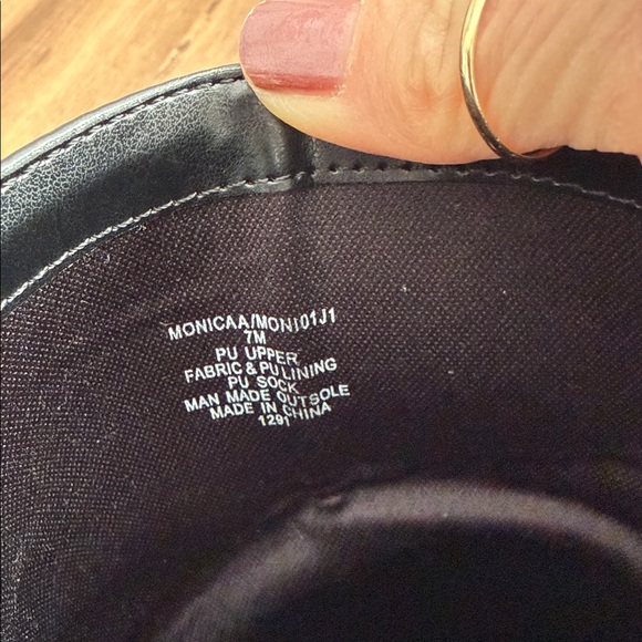 Madden Girl Monicaa Black Mid Calf Boot - Picture 9 of 11